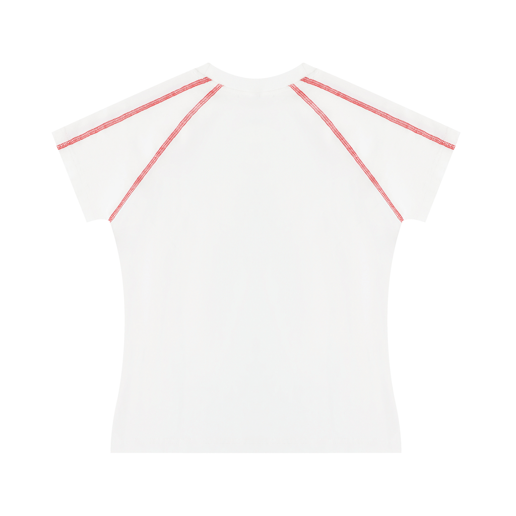 WOMEN'S VARSITY JSTN T-SHIRT