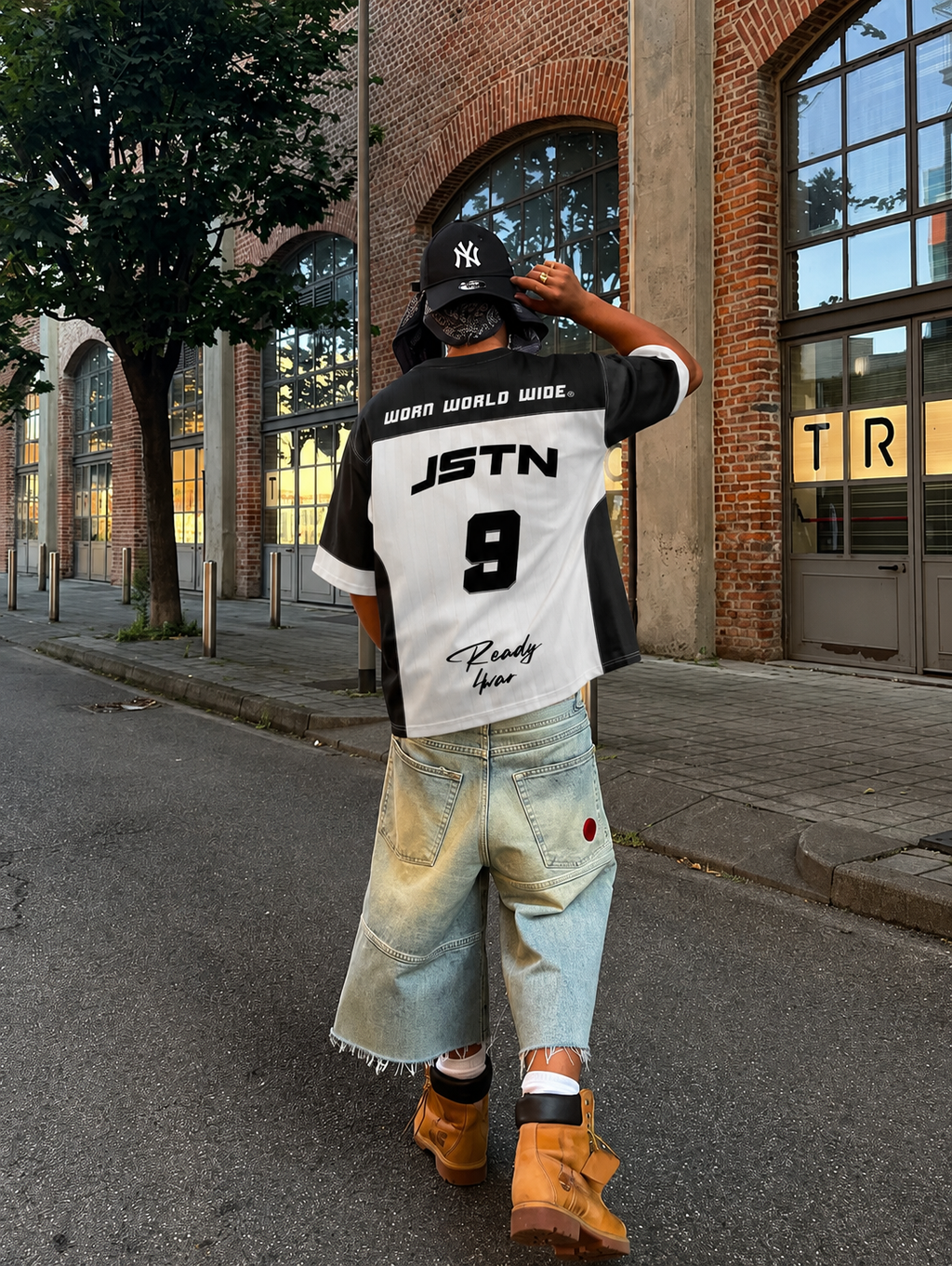 WHITE UNISEX READY4WAR JERSEY