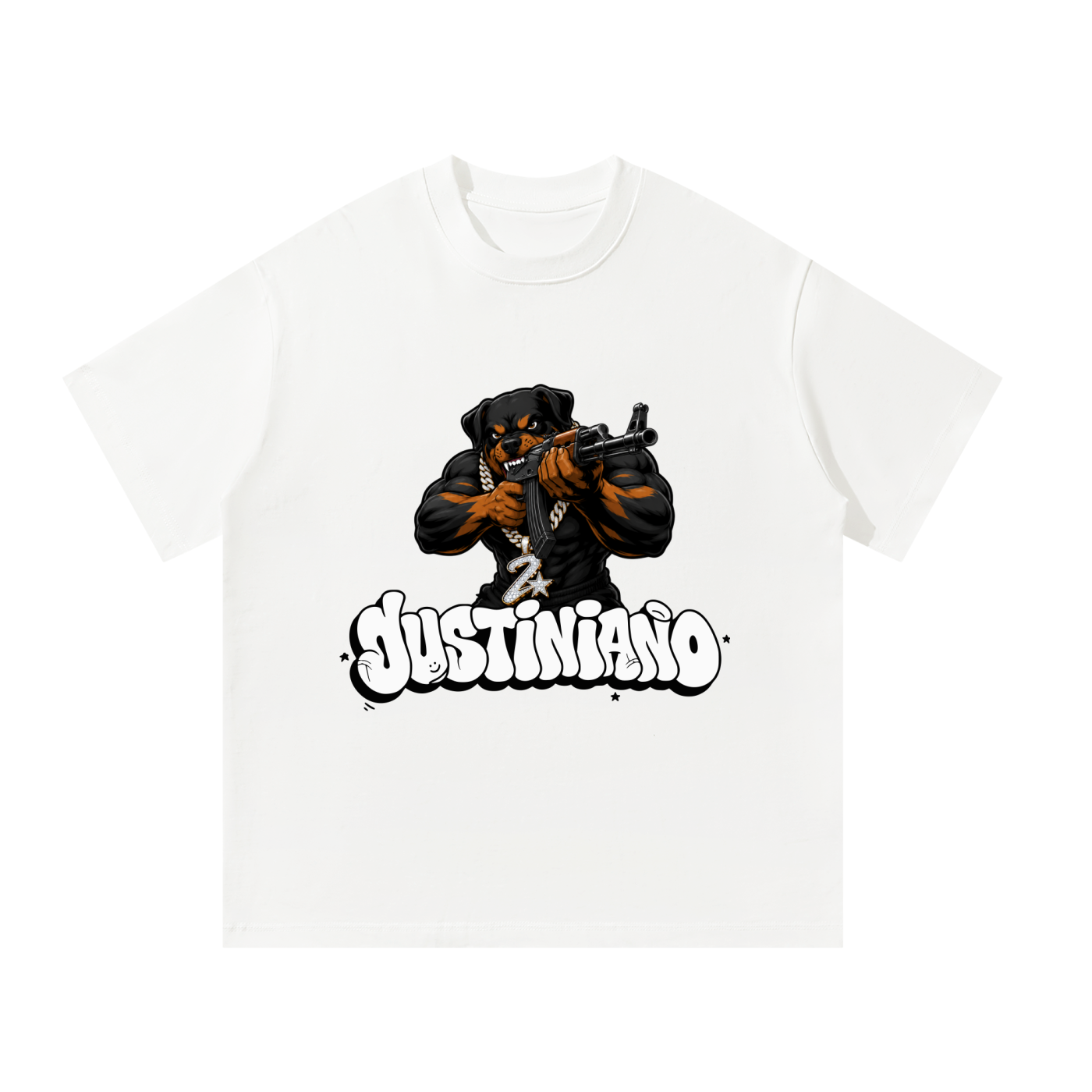 UNISEX TOP DOG JUSTINIANO OVERSIZED T-SHIRT